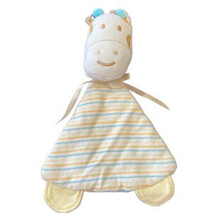 Baby Gear cow lovey baby gear yellow blue  stripe cloth unisex Floopy